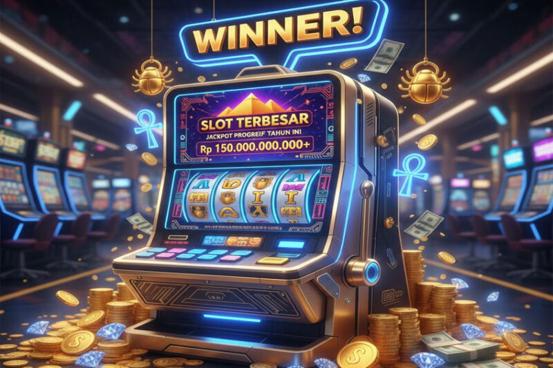 Slot dengan Jackpot Progresif Terbesar Tahun Ini